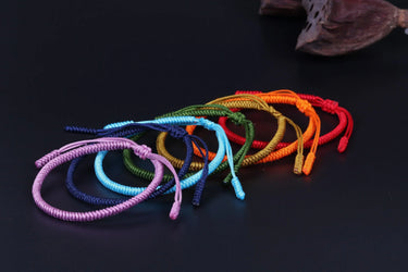 7 Chakra Lucky Handmade Buddhist Knots Rope Bracelet-Your Soul Place